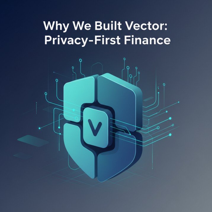 Why We Built Vector: Privacy-First Finance